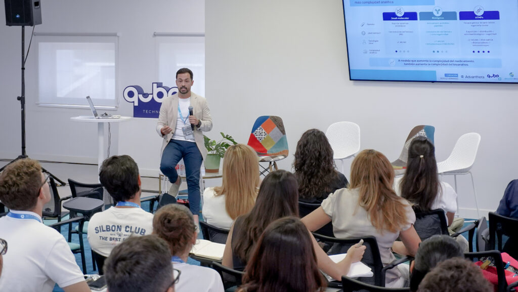 Rafael Terán from SmartBio Analytics discussing bioanalysis for advanced therapy clinical trials
